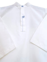 White Self Lining Kurta Shalwar